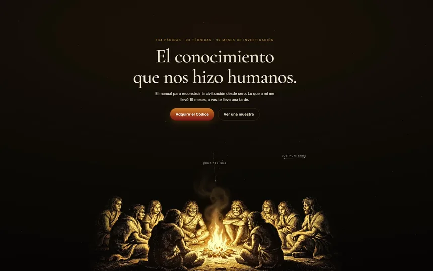 Landing de El Codex Esencial